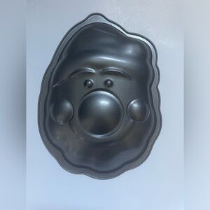 Vintage Santa Clause Baking Pan Aluminum Non Stick Christmas Holiday Mold Cake